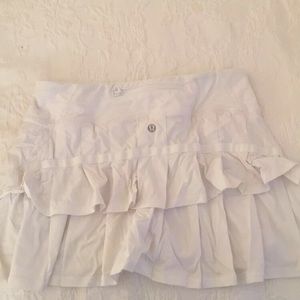 Lululemon white skort